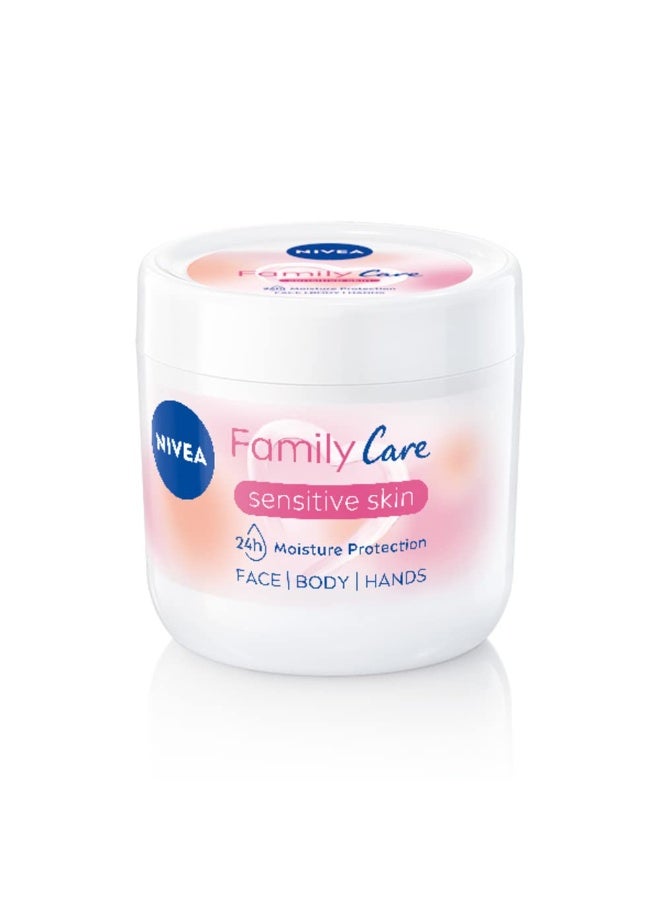 Nivea Family Care Sensitive Moisturising Cream 450ml - Image 1